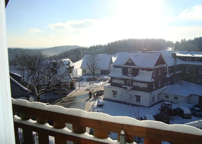 Am Skihang Altastenberg 1 Km Zum Skikarusell Winterberg